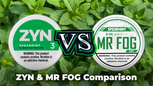 Mr Fog and Zyn comparison