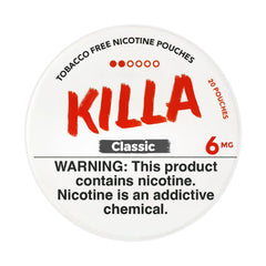 Classic Killa Nicotine Pouches 6mg