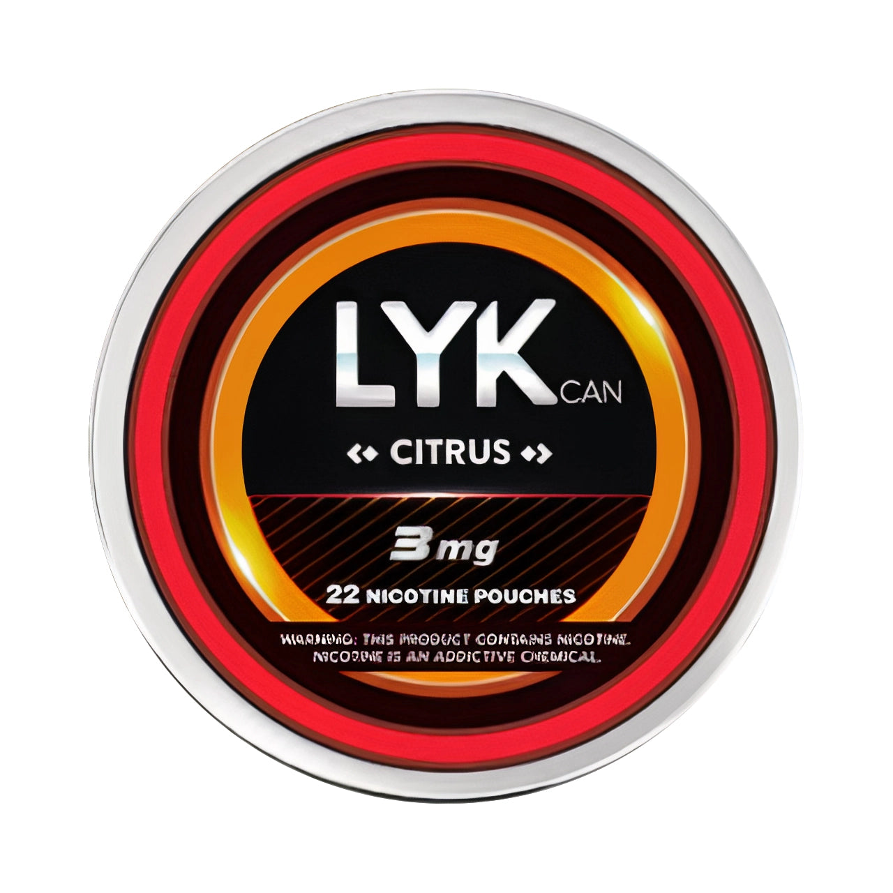 Citrus Lykcan Nicotine Pouches 3mg