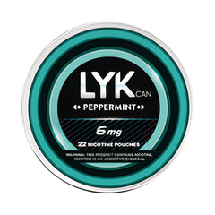 Peppermint Lykcan Nicotine Pouches 6mg