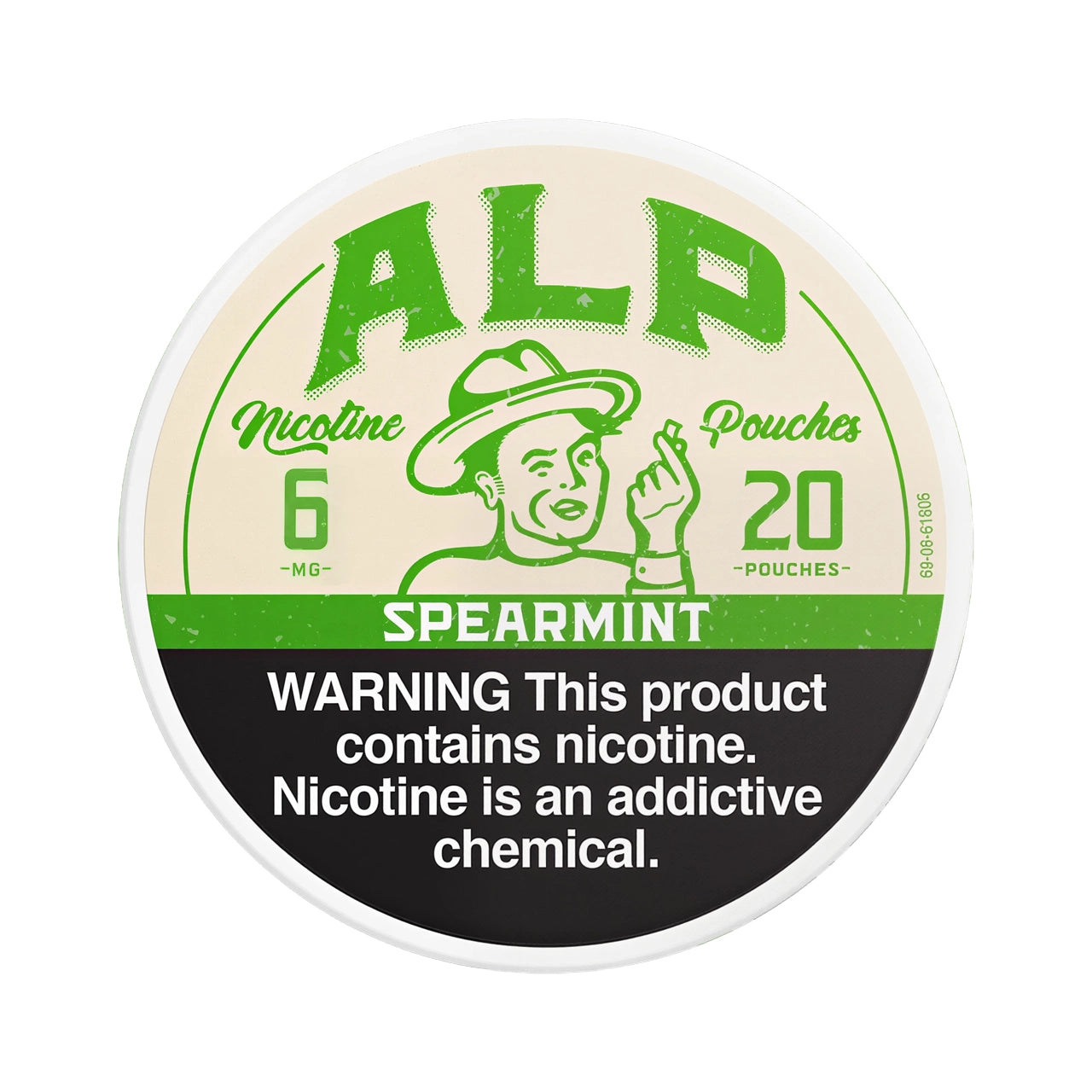 Spearmint ALP Nicotine Pouches 6mg
