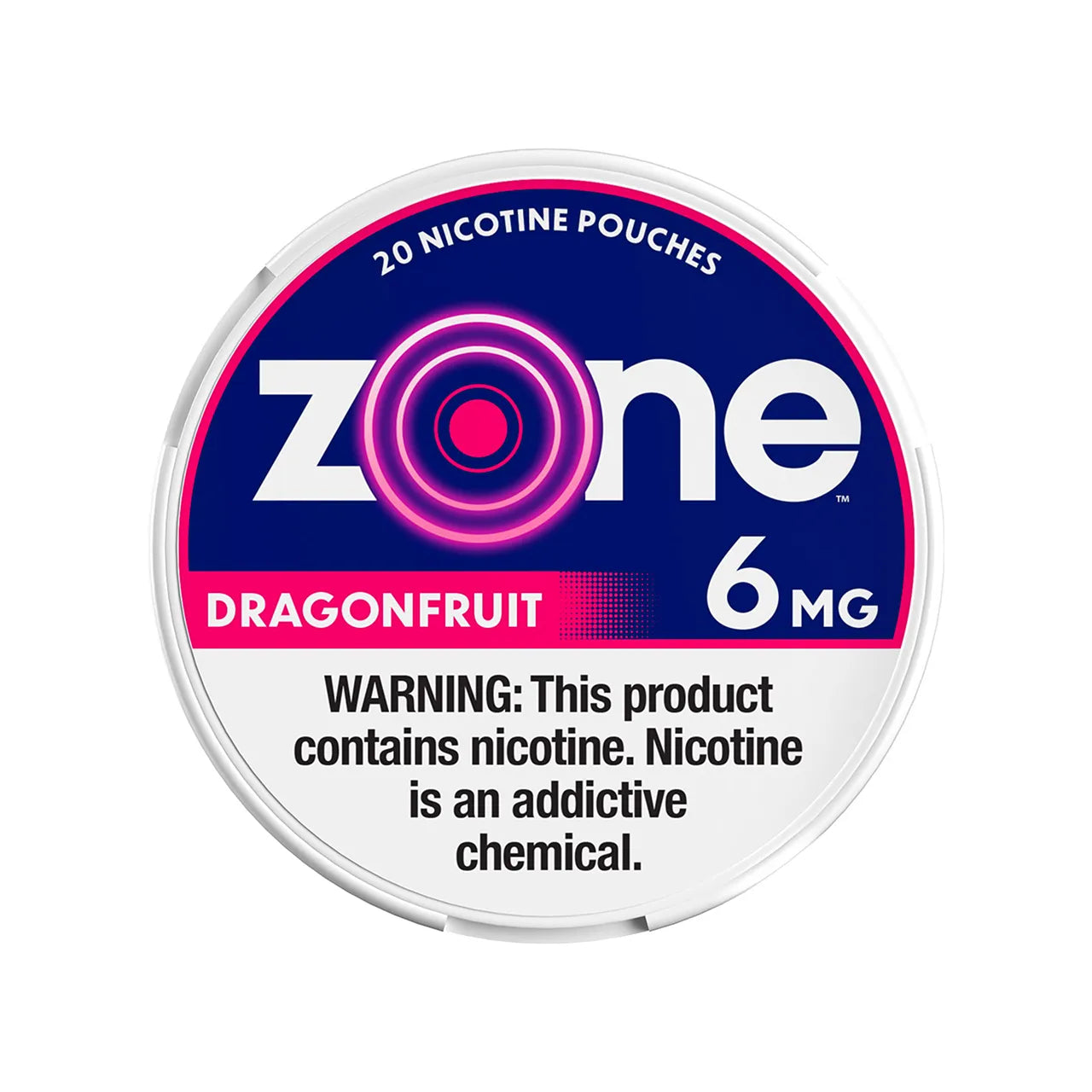 Dragonfruit Zone Bolsas de nicotina 6mg
