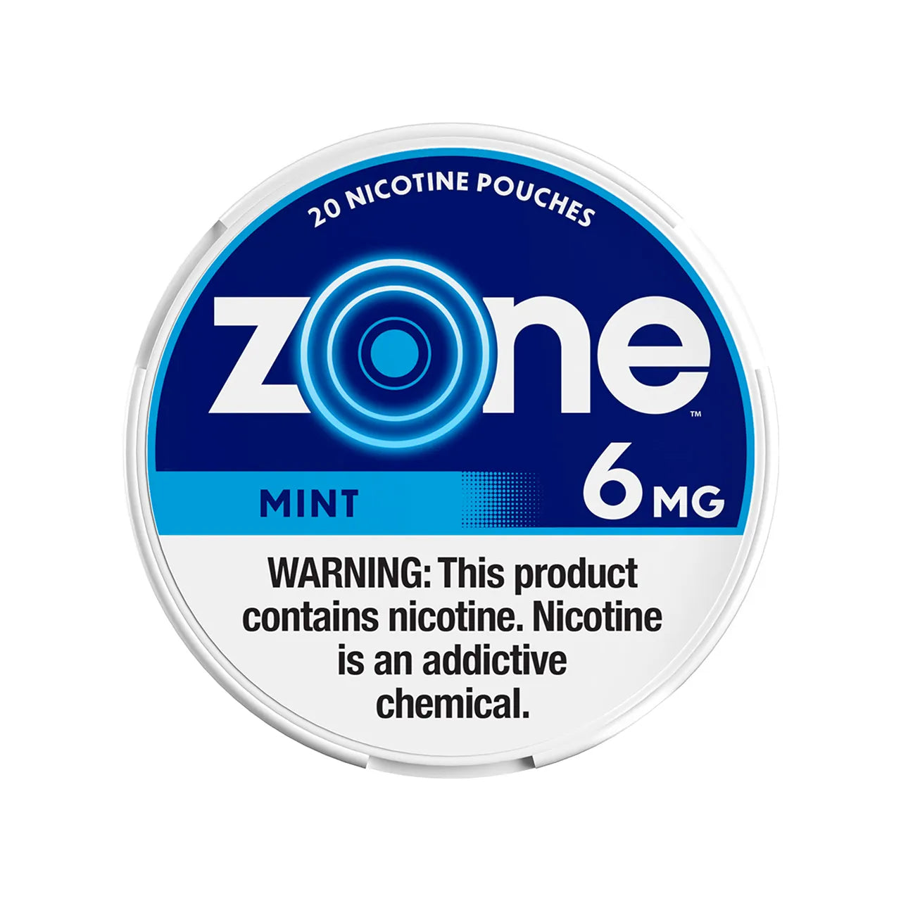 Mint Zone Nicotine Pouches 6mg