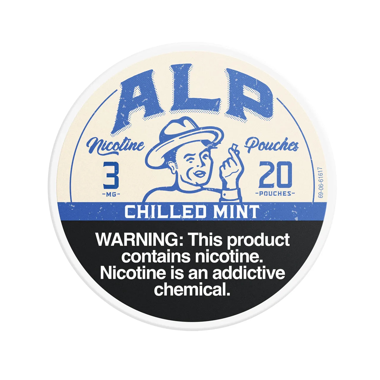 ALP Menta Helada Bolsas de nicotina 3mg