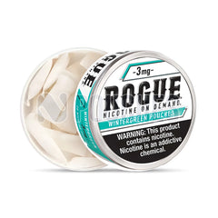 Open Box Wintergreen Rogue Nicotine Pouches 3mg