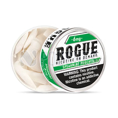 Open Box Spearmint Rogue Nicotine Pouches 6mg