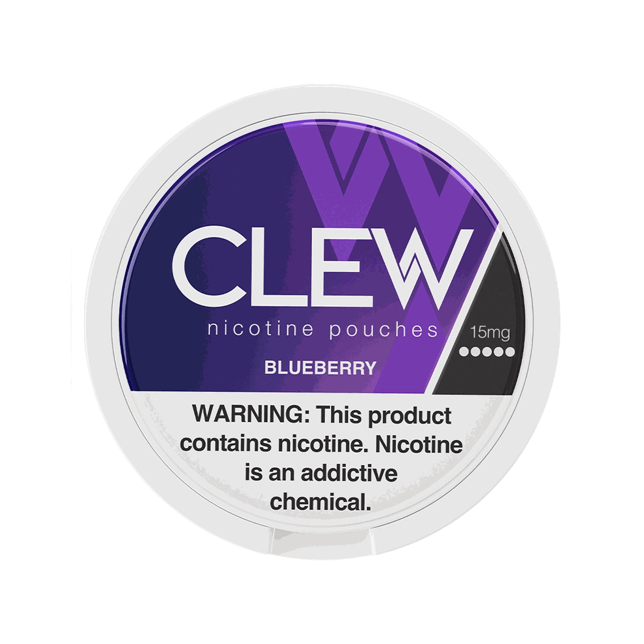 Blueberry CLEW Nicotine Pouches 15mg
