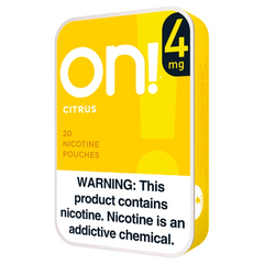 Citrus On! Nicotine Pouches 4mg