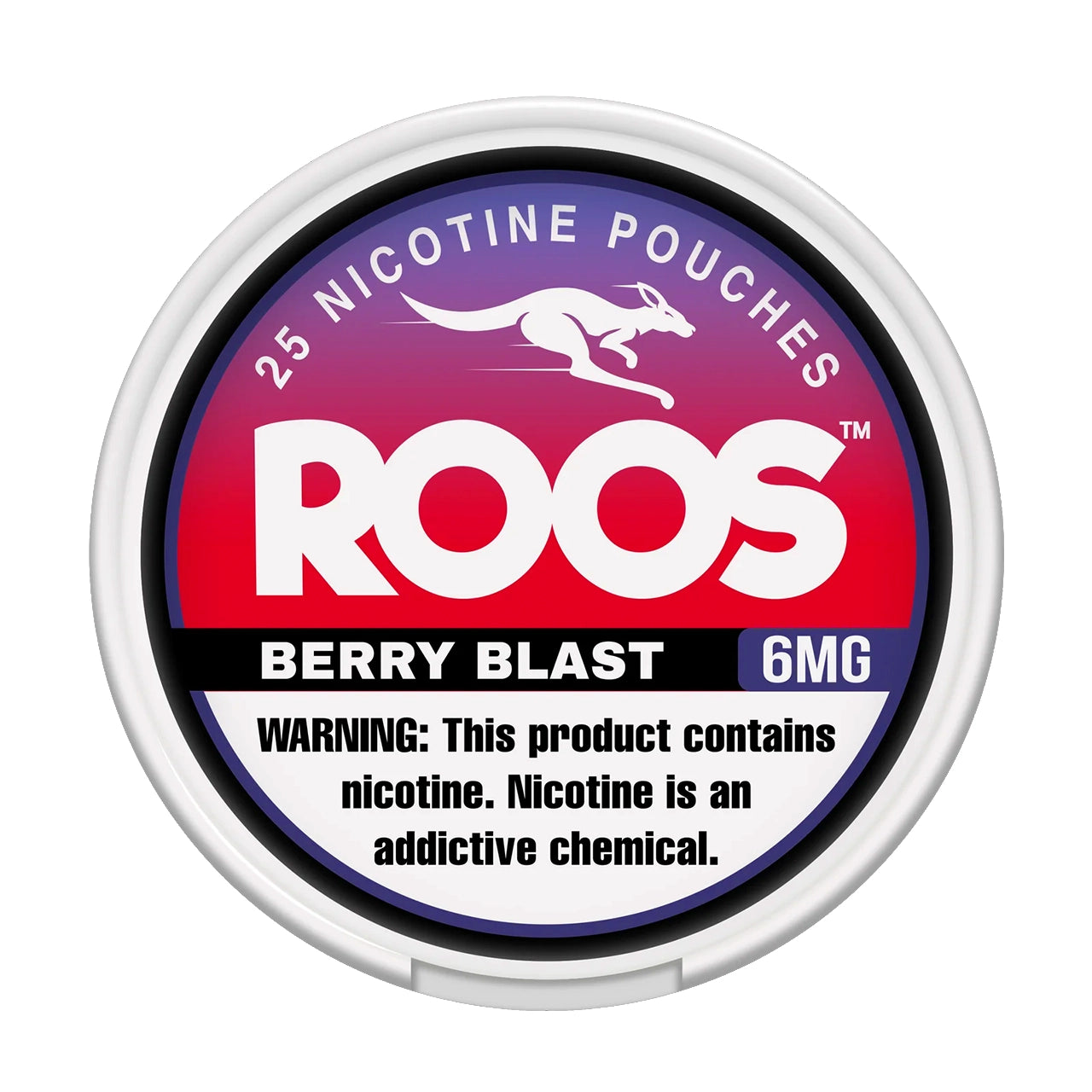 Berry Blast Roos Nicotine Pouches 6mg