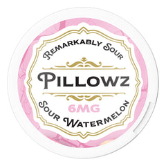 Sour Watermelon Pillowz Nicotine Pouches 6mg