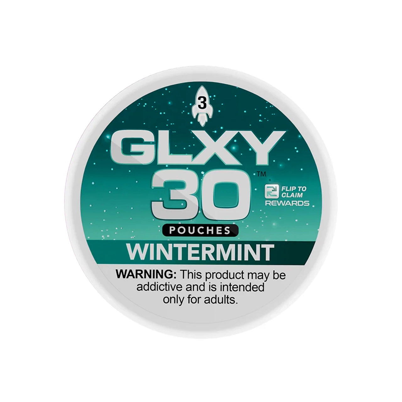 Wintermint GLXY Nicotine Pouches 3mg