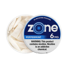 Peppermint Zone Nicotine Pouches 6mg