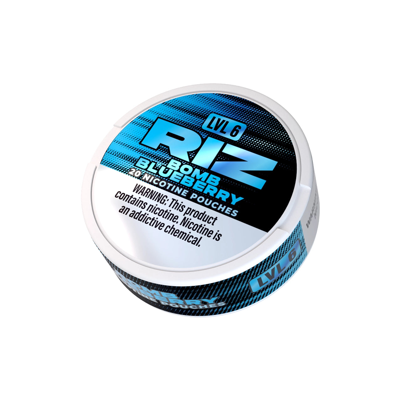 Bomb Blueberry Riz Nicotine Pouches 6mg