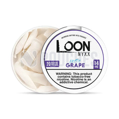 Open Box Grape Loon NYXX Nicotine Pouches 14mg