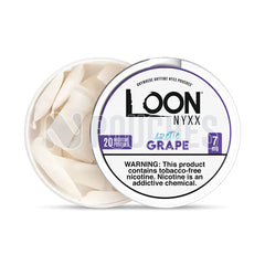 Open Box Grape Loon NYXX Nicotine Pouches 7mg
