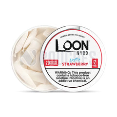 Open Box Strawberry Loon NYXX Nicotine Pouches 7mg