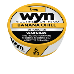 Banana Chill Wyn Bolsas de Nicotina 6mg