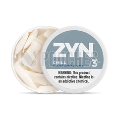 Open Box Chill Zyn Nicotine Pouches 3mg