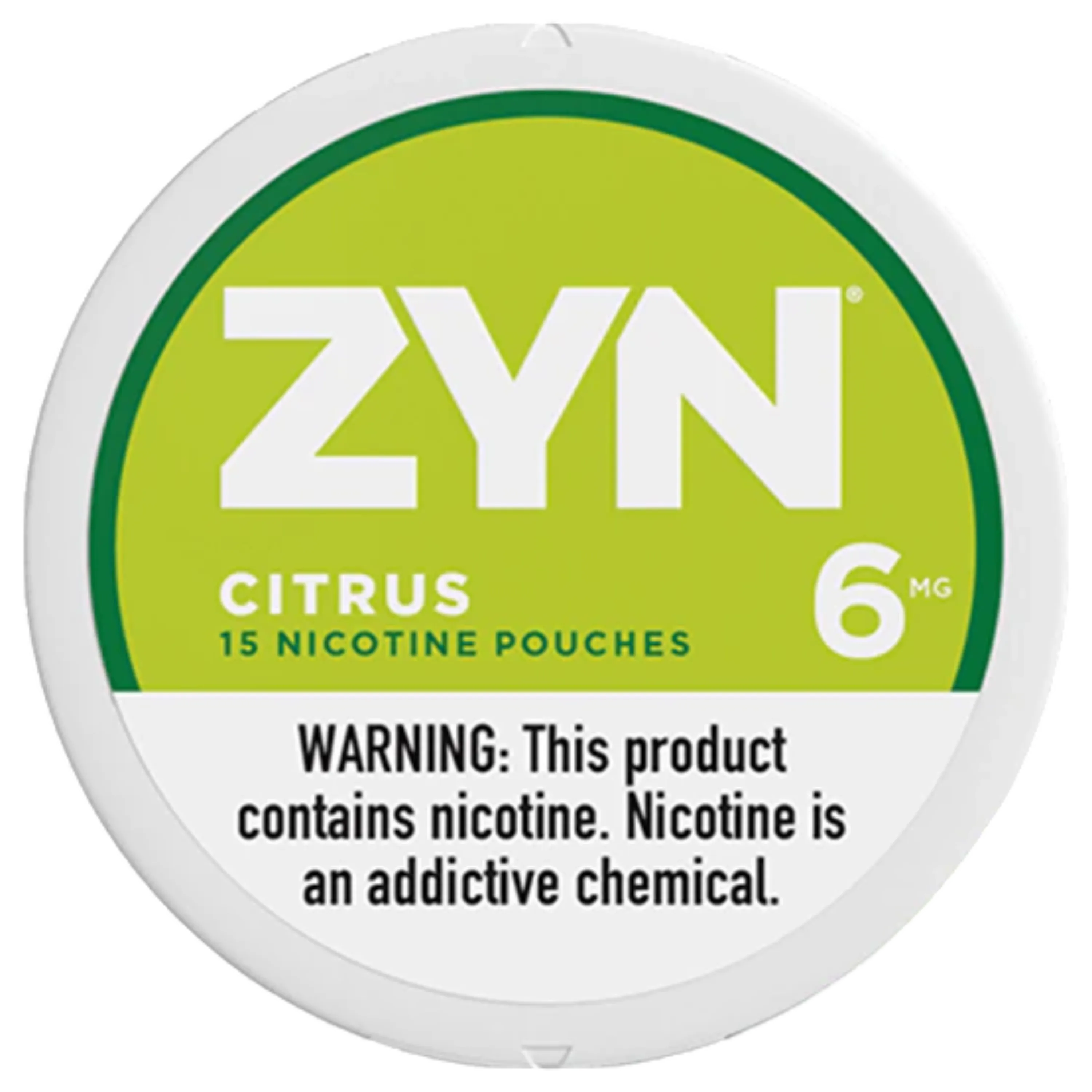 Citrus Zyn Nicotine Pouches 6mg