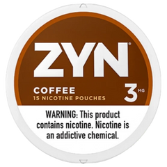 Coffee Zyn Nicotine Pouches 3mg