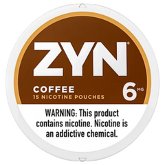 Coffee Zyn Nicotine Pouches 6mg