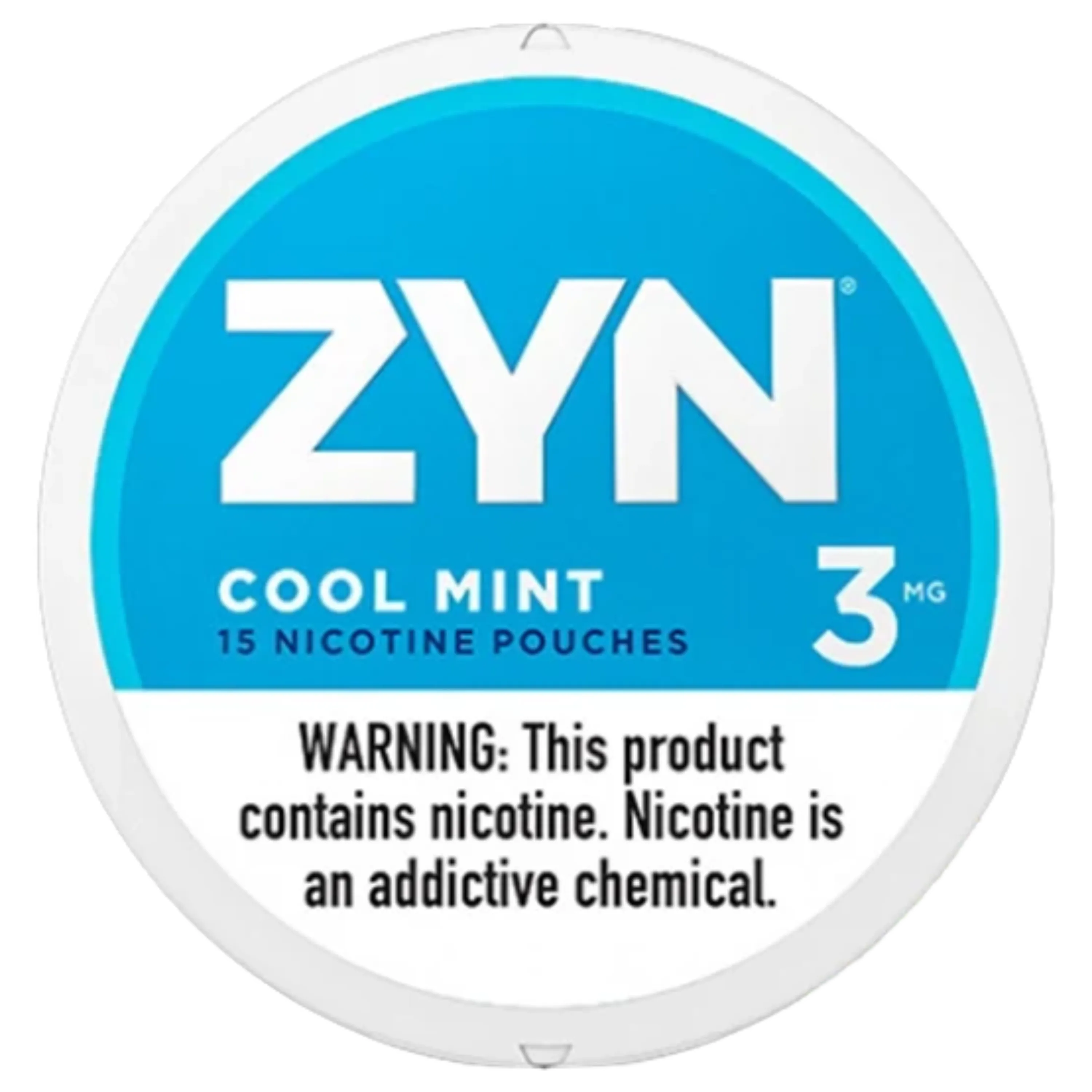 Cool Mint Zyn Bolsas de nicotina 3mg