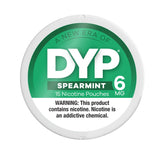 Spearmint DYP Nicotine Pouches 6mg