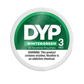 Wintergreen DYP Nicotine Pouches 3mg