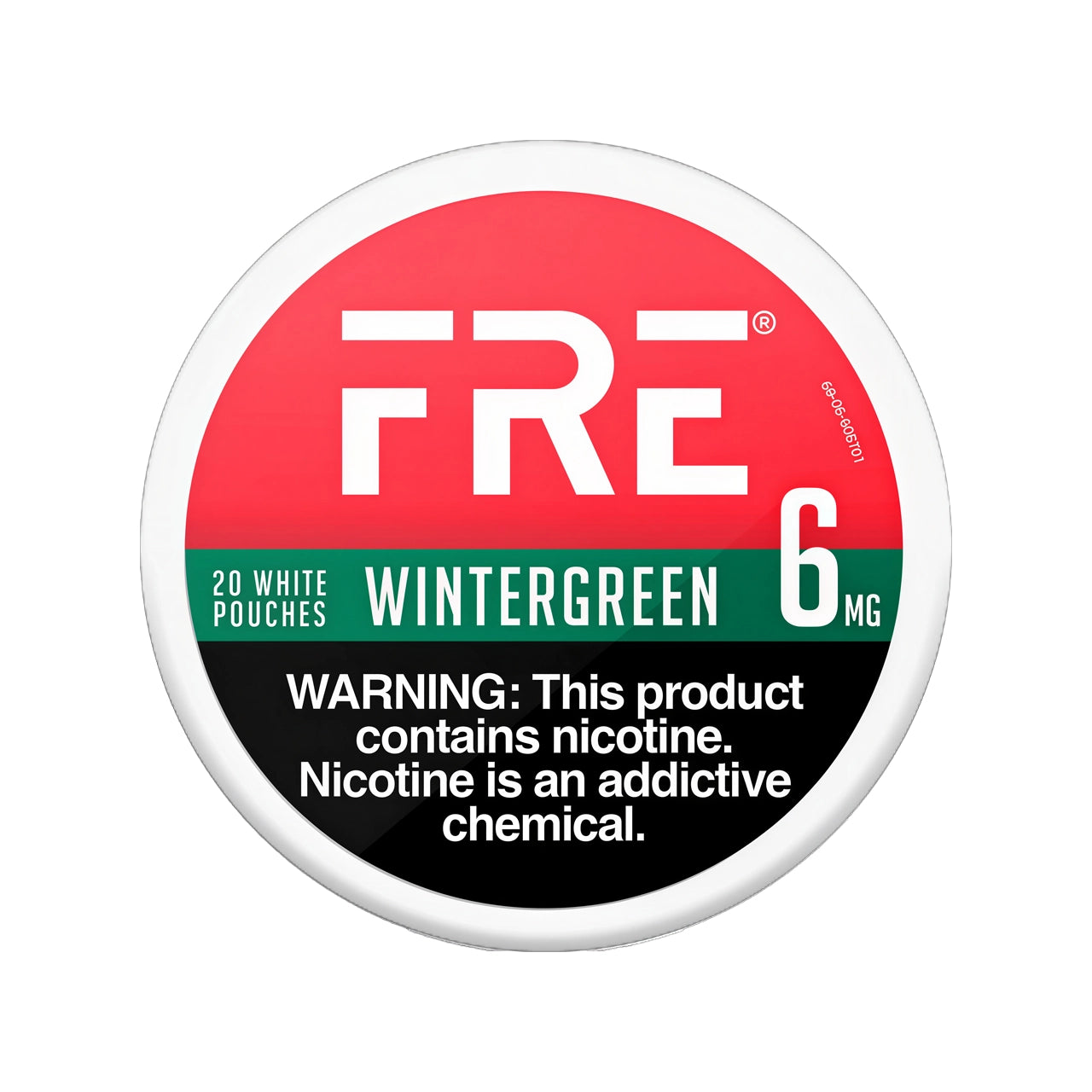 Wintergreen Fre Nicotine Pouches 6mg