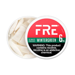 Wintergreen Fre Nicotine Pouches 6mg