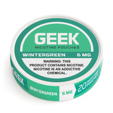 Wintergreen GEEK Nicotine Pouches 6mg