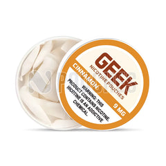 Open Box Cinnamon GEEK Nicotine Pouches 9mg