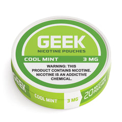 Cool Mint GEEK Nicotine Pouches 3mg