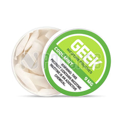 Open Box Cool Mint GEEK Nicotine Pouches 9mg