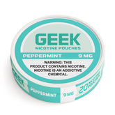 Peppermint GEEK Nicotine Pouches 9mg