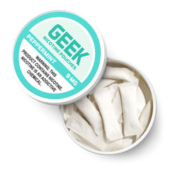Peppermint GEEK Nicotine Pouches 9mg