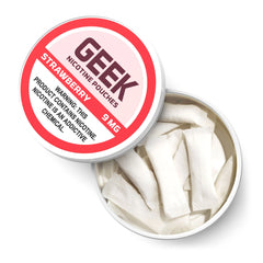 Strawberry GEEK Nicotine Pouches 9mg