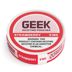 Strawberry GEEK Nicotine Pouches 9mg