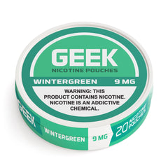Wintergreen GEEK Nicotine Pouches 9mg