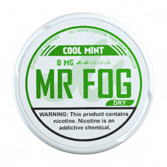 Menta Fresca Mr Fog Bolsas de nicotina 8mg Seco