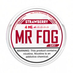 Strawberry Mr Fog Nicotine Pouches 4mg Dry