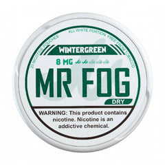 Wintergreen Mr Fog Bolsas de Nicotina 8mg Seco