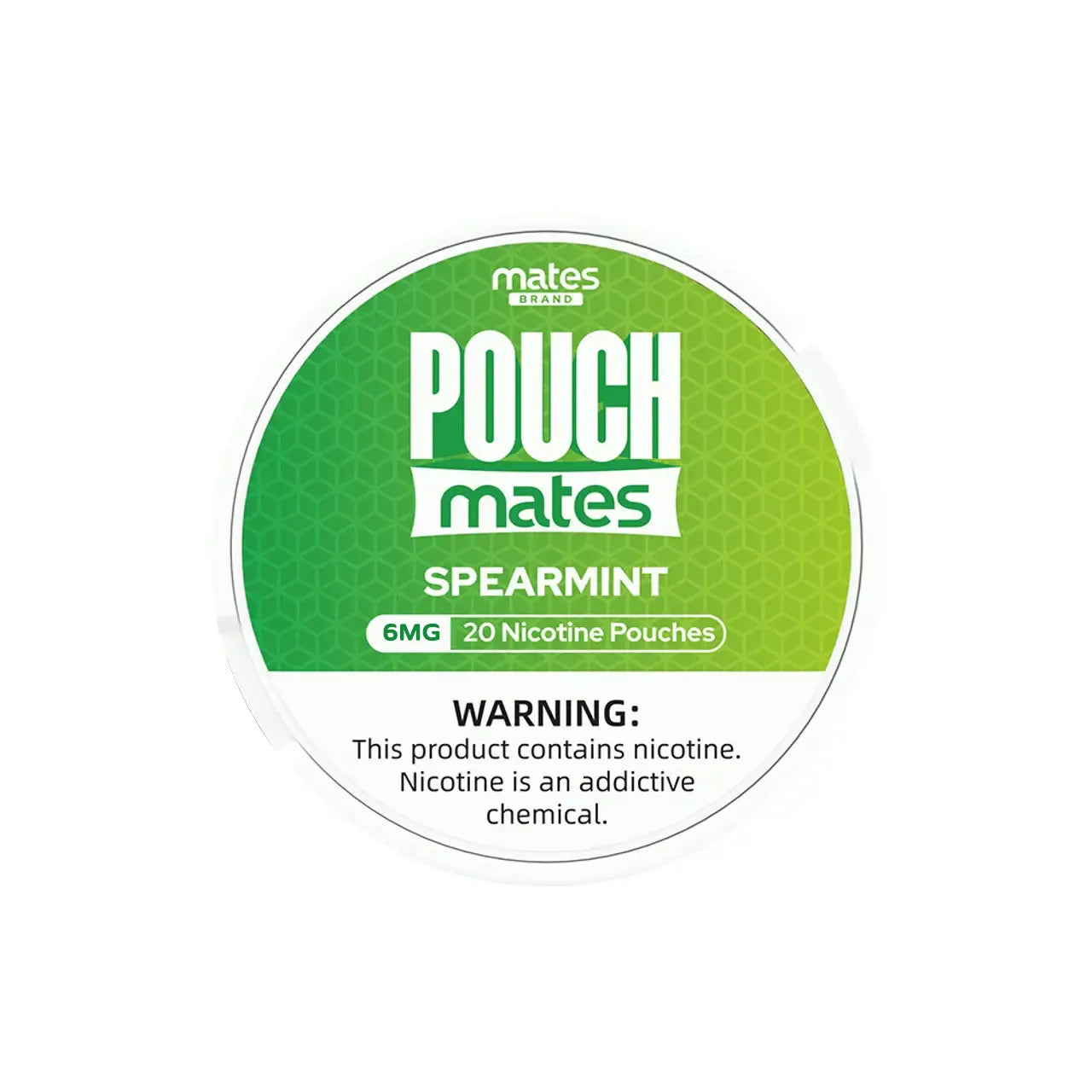 Spearmint PouchMates Bolsas de Nicotina 6mg