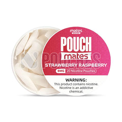 Open Box Strawberry Raspberry PouchMates Nicotine Pouches 6mg