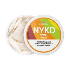 Citrus NYKD Nicotine Pouches 12mg