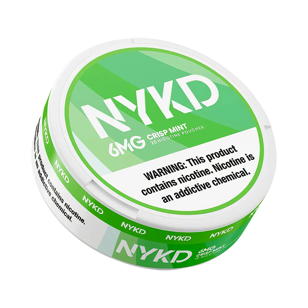 Crisp Mint NYKD Nicotine Pouches 6mg