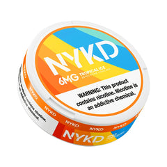 Tropical Ice NYKD Nicotine Pouches 6mg