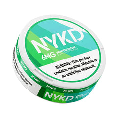 Wintergreen NYKD Nicotine Pouches 6mg