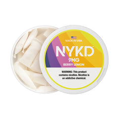 Berry Lemon NYKD Nicotine Pouches 9mg
