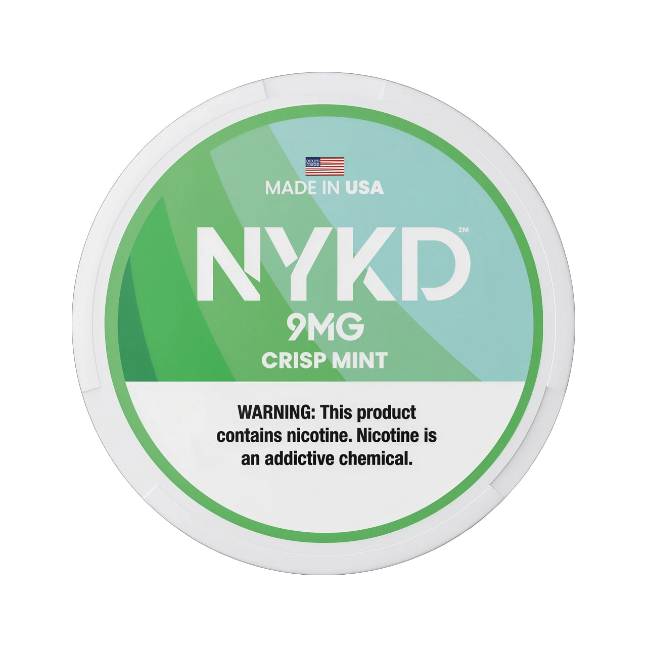 Crisp Mint NYKD Nicotine Pouches 9mg